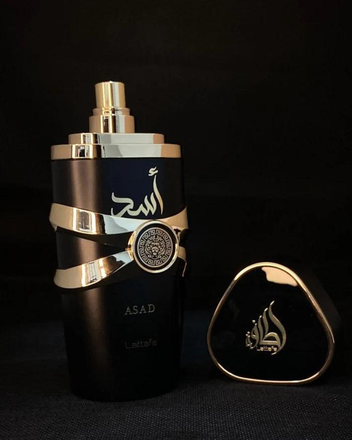 Perfume Árabe Asad Lattafa (100ml) - (Leve 2 e Economize) Promoção - Useizibr
