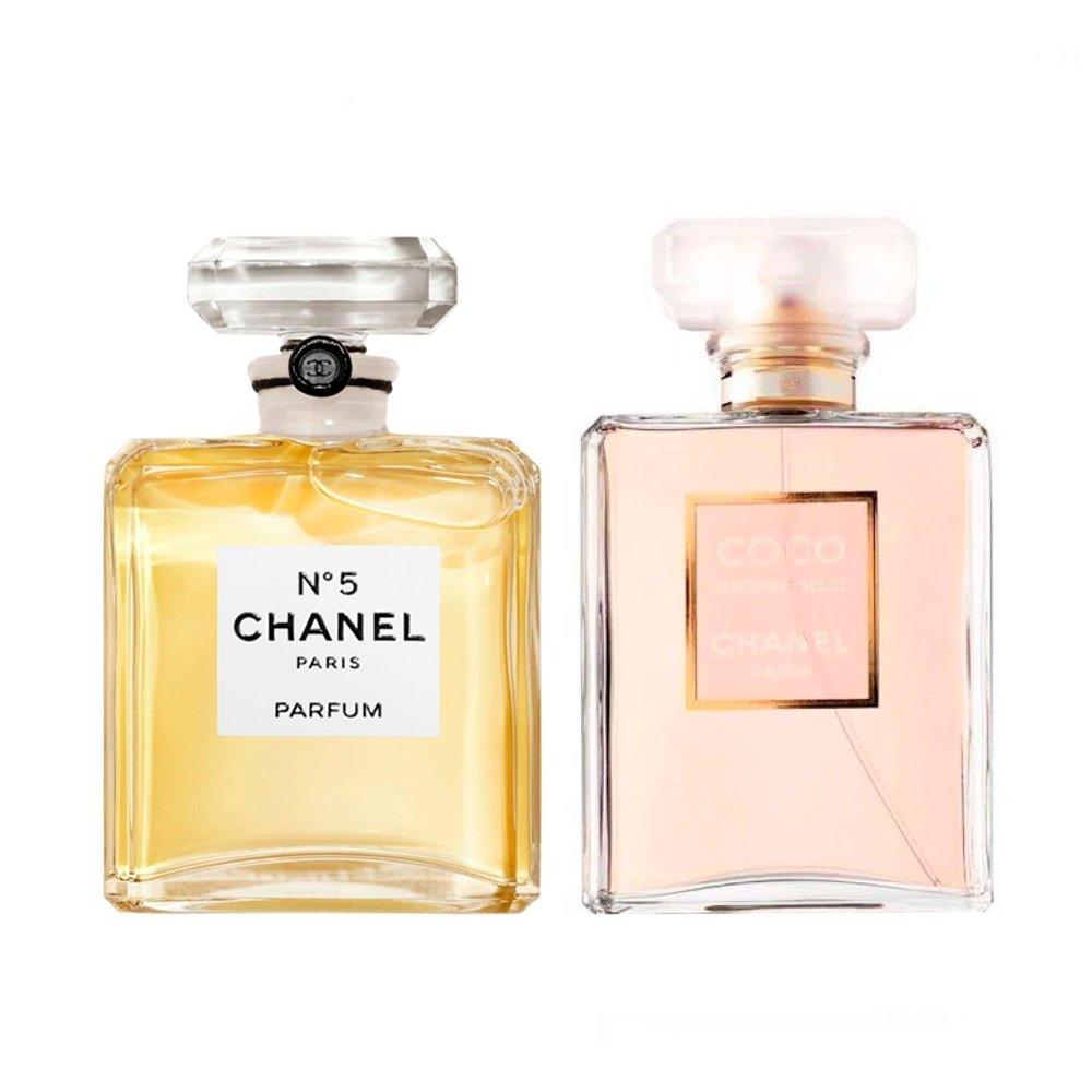 Combo de Perfumes Mademoiselle e N° 5 Channel - Useizibr